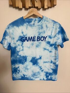 Gap Teen GAME BOY tie dye tee sz M